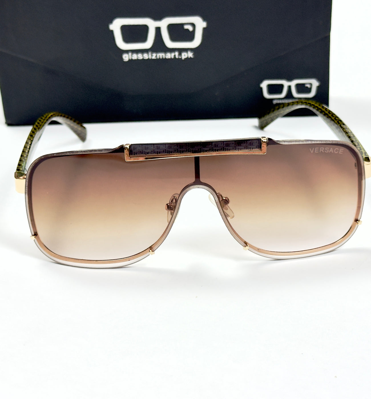 Burberry – 5007 - 51 – Brown - Metal - Sunglasses – Unisex