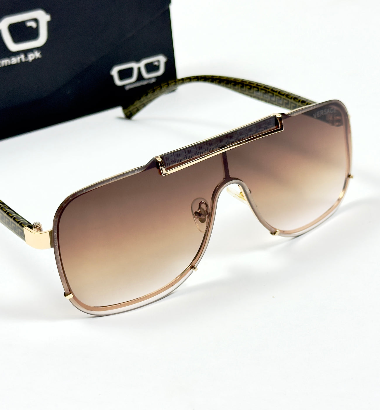Burberry – 5007 - 51 – Brown - Metal - Sunglasses – Unisex