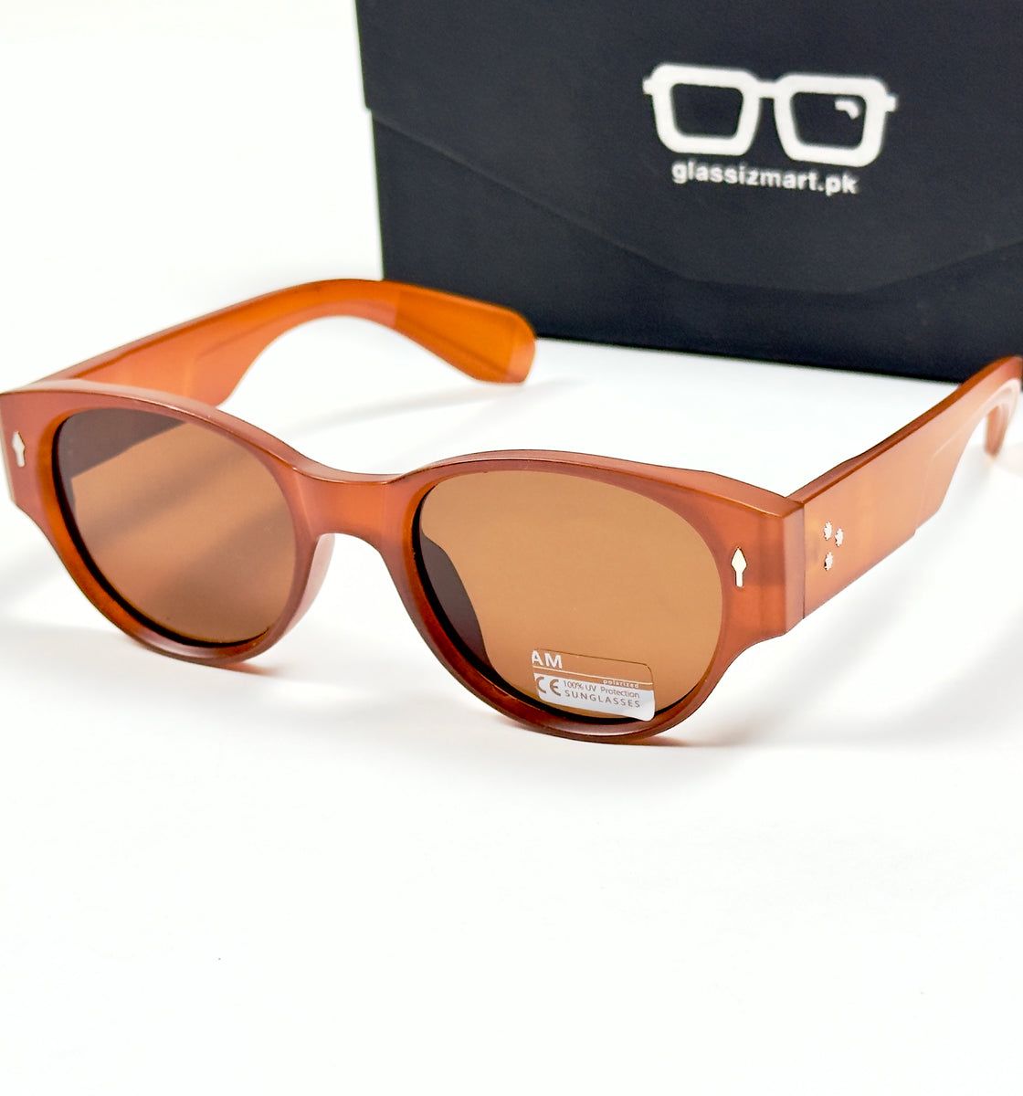 Moscot – 8583 – 50 - Mustard Brown – Acetate  – Sunglasses - Unisex