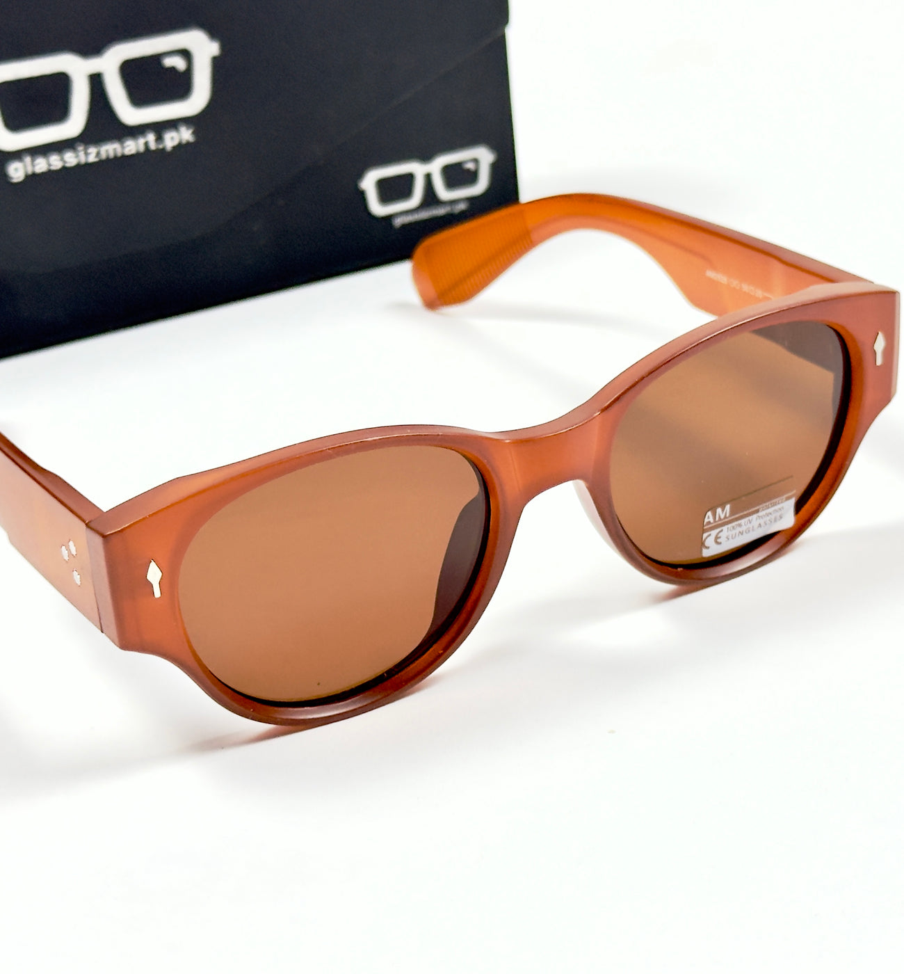 Moscot – 8583 – 50 - Mustard Brown – Acetate  – Sunglasses - Unisex