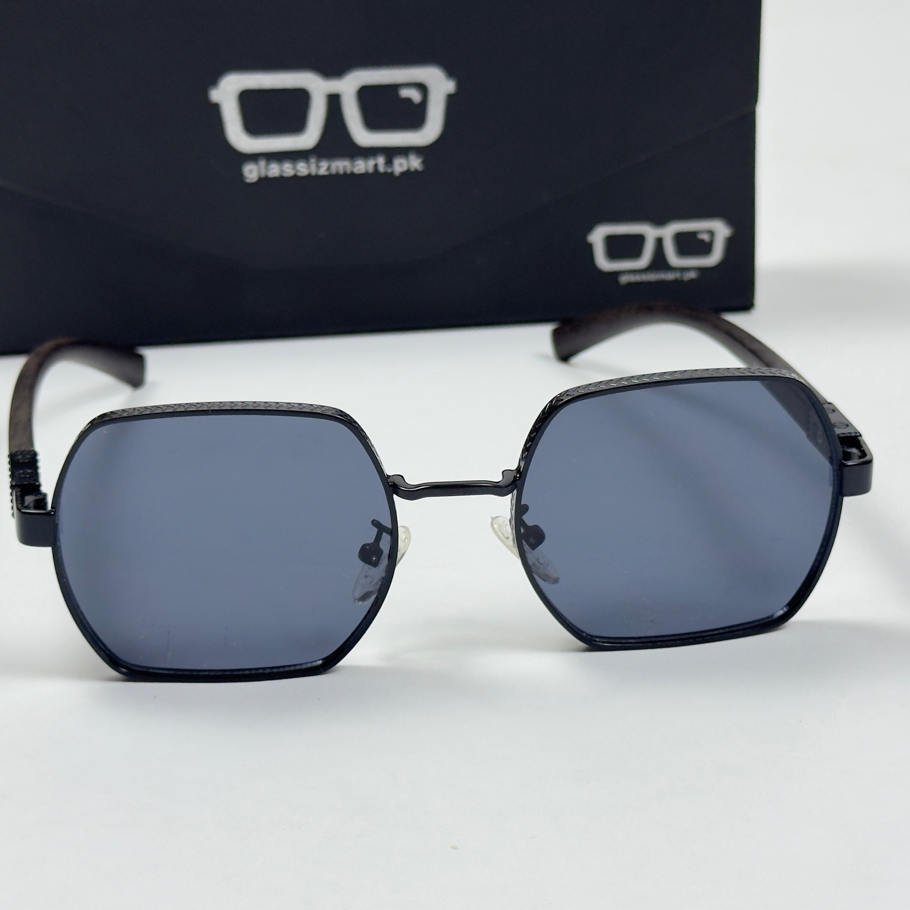 Cartier – 2A706 – 56 – Black – Metal – Sunglasses – Unisex