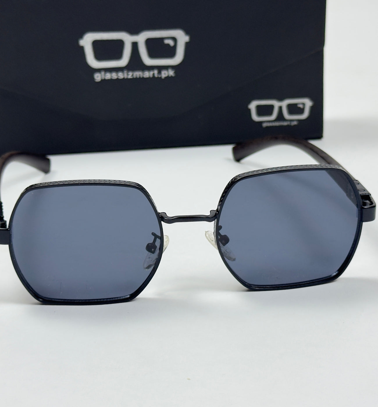 Cartier – 2A706 – 56 – Black – Metal – Sunglasses – Unisex