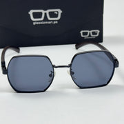 Cartier – 2A706 – 56 – Black – Metal – Sunglasses – Unisex