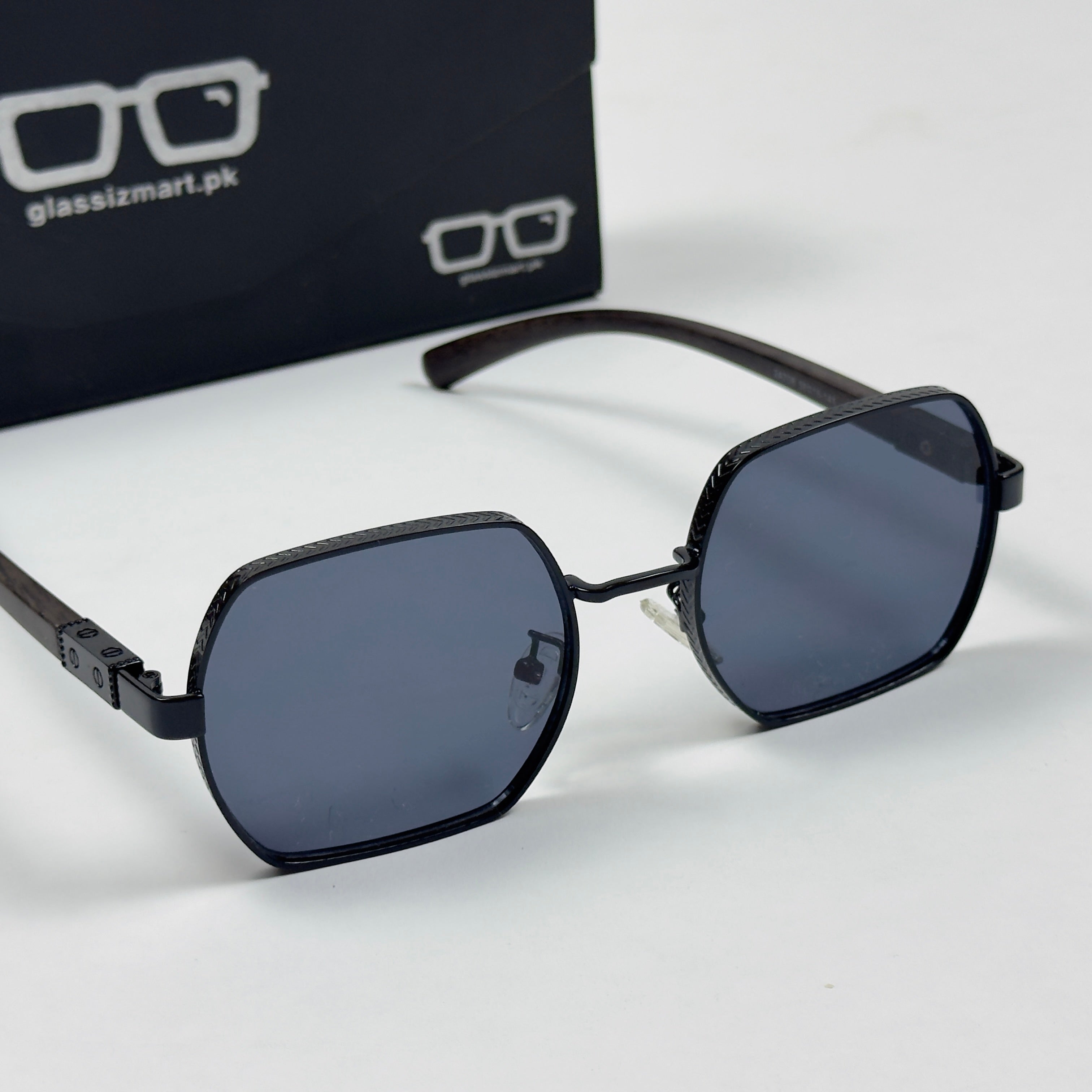 Cartier – 2A706 – 56 – Black – Metal – Sunglasses – Unisex