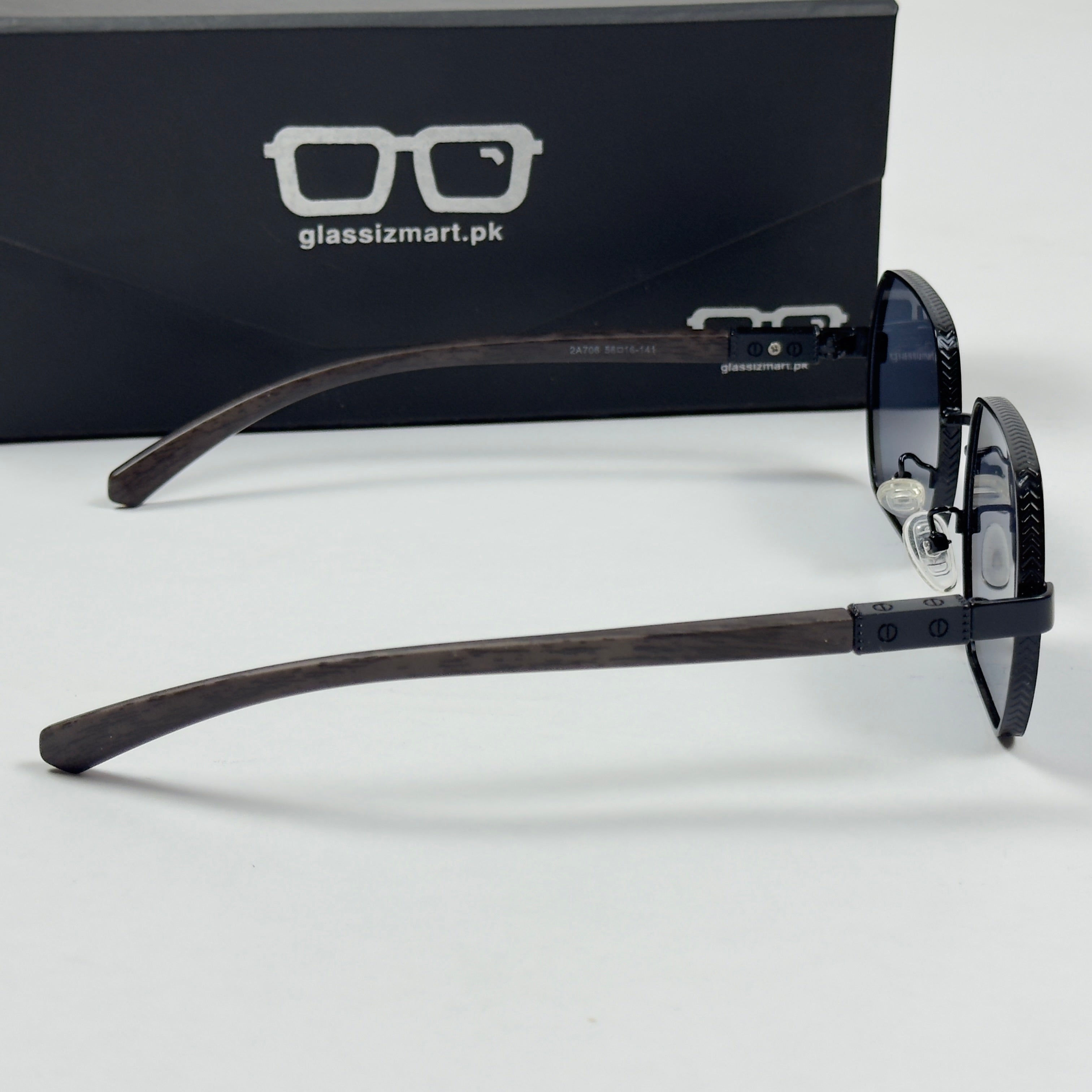 Cartier – 2A706 – 56 – Black – Metal – Sunglasses – Unisex