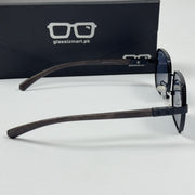 Cartier – 2A706 – 56 – Black – Metal – Sunglasses – Unisex