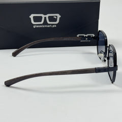 Cartier – 2A706 – 56 – Black – Metal – Sunglasses – Unisex