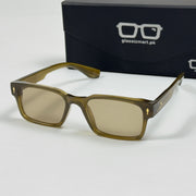 Moscot – 6041 – 53 - Transparent Green – Acetate  – Sunglasses - Unisex