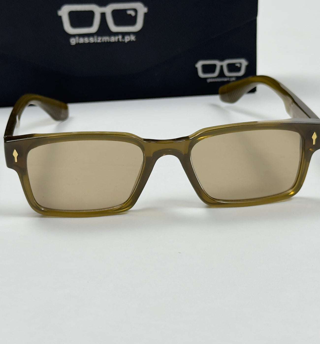 Moscot – 6041 – 53 - Transparent Green – Acetate  – Sunglasses - Unisex