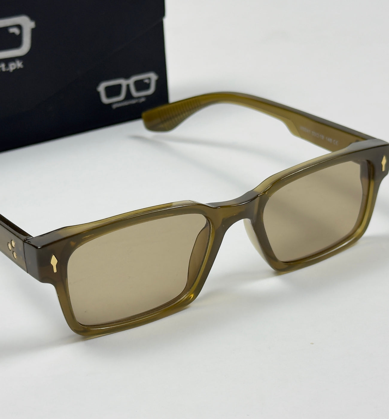 Moscot – 6041 – 53 - Transparent Green – Acetate  – Sunglasses - Unisex