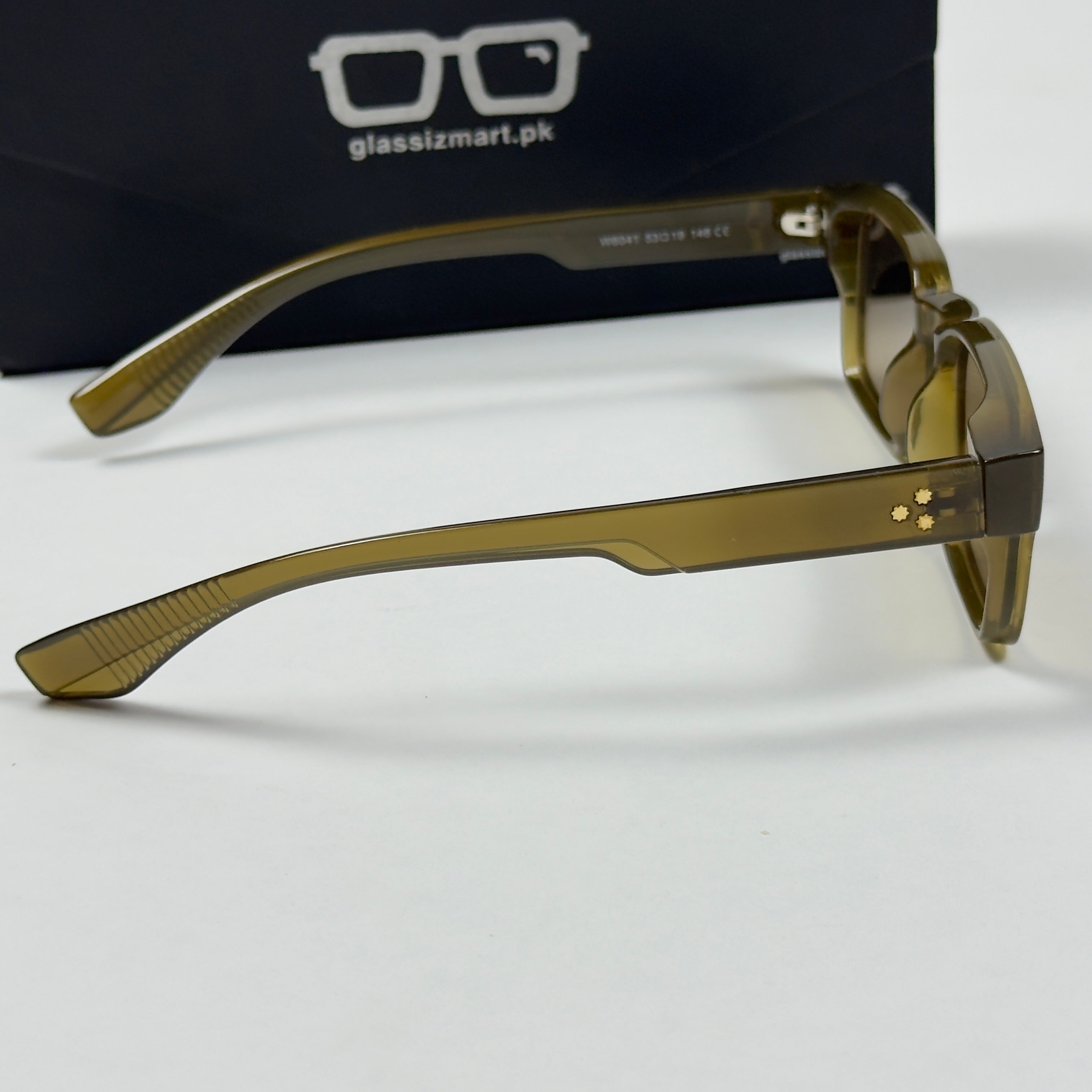 Moscot – 6041 – 53 - Transparent Green – Acetate  – Sunglasses - Unisex
