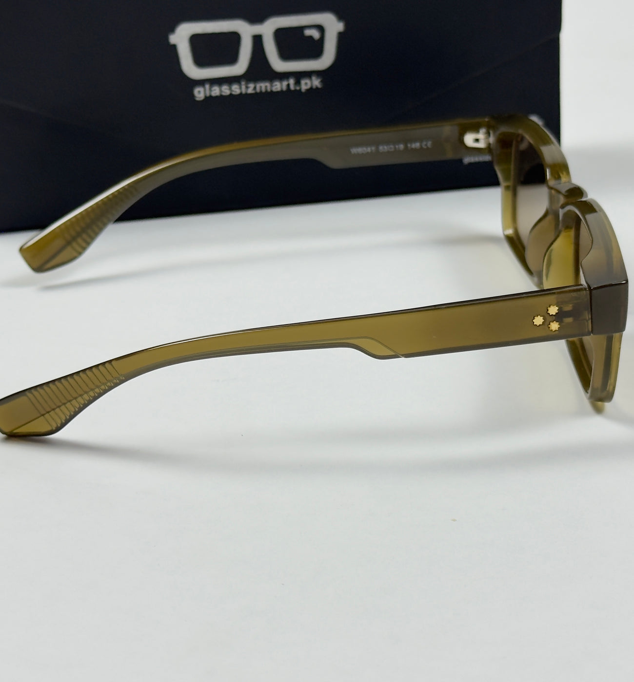 Moscot – 6041 – 53 - Transparent Green – Acetate  – Sunglasses - Unisex