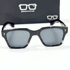 Moscot – 607 – 54 - Black Textured – Acetate  – Sunglasses - Unisex