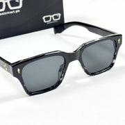 Moscot – 607 – 54 - Black Textured – Acetate  – Sunglasses - Unisex