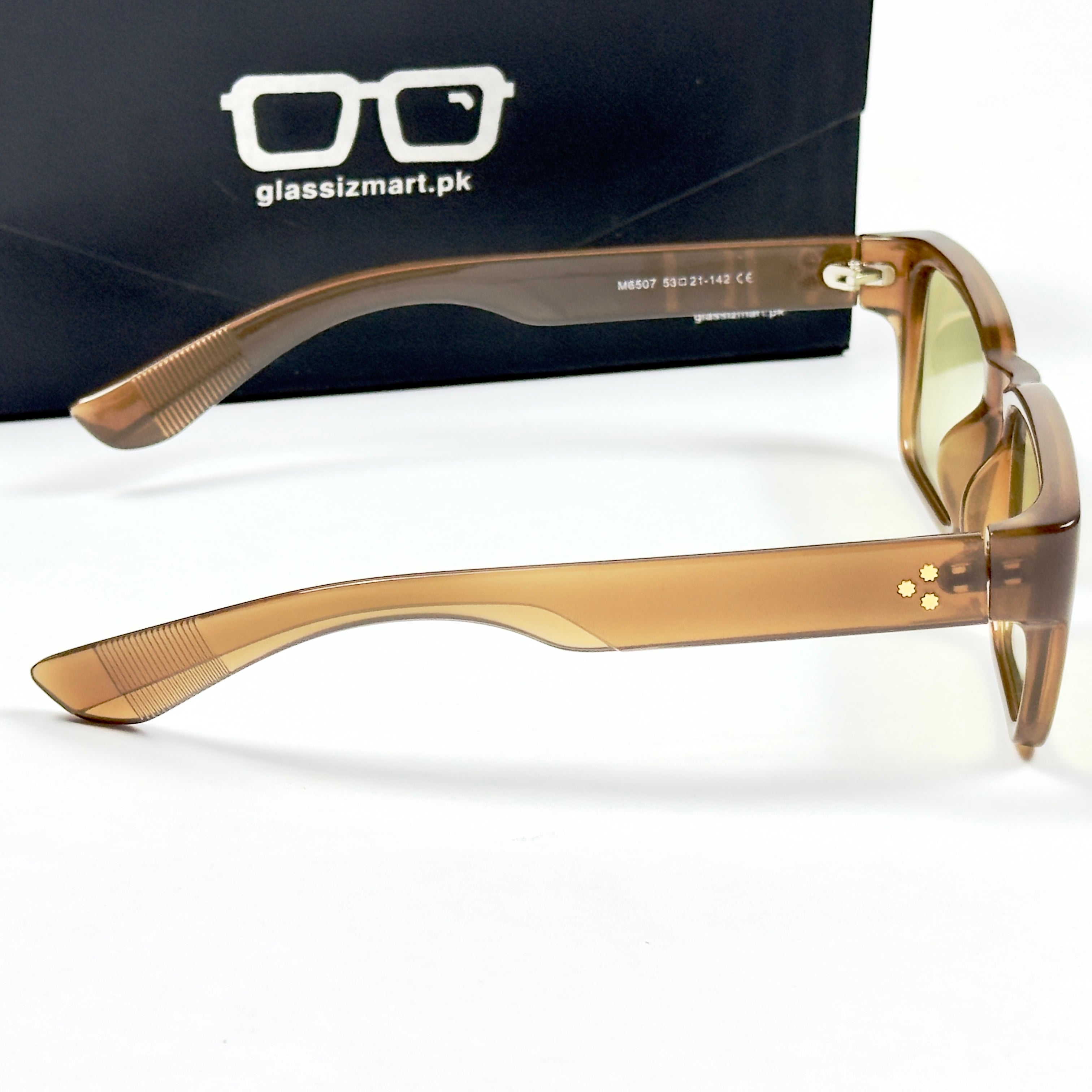 Moscot – 6507 – 53 - Transparent Green – Acetate  – Sunglasses - Unisex