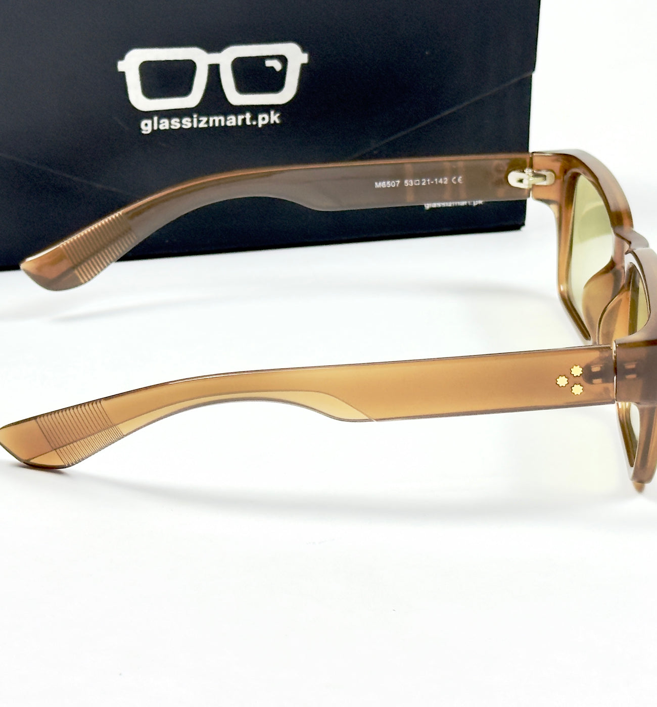 Moscot – 6507 – 53 - Transparent Green – Acetate  – Sunglasses - Unisex