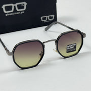 Mont Blanc – 3351 – 56 – Brown Gradient – Metal – Sunglasses – Unisex