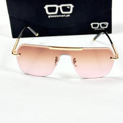 Gucci – 5021 – 52 – Golden Pink – Metal – Sunglasses – Unisex