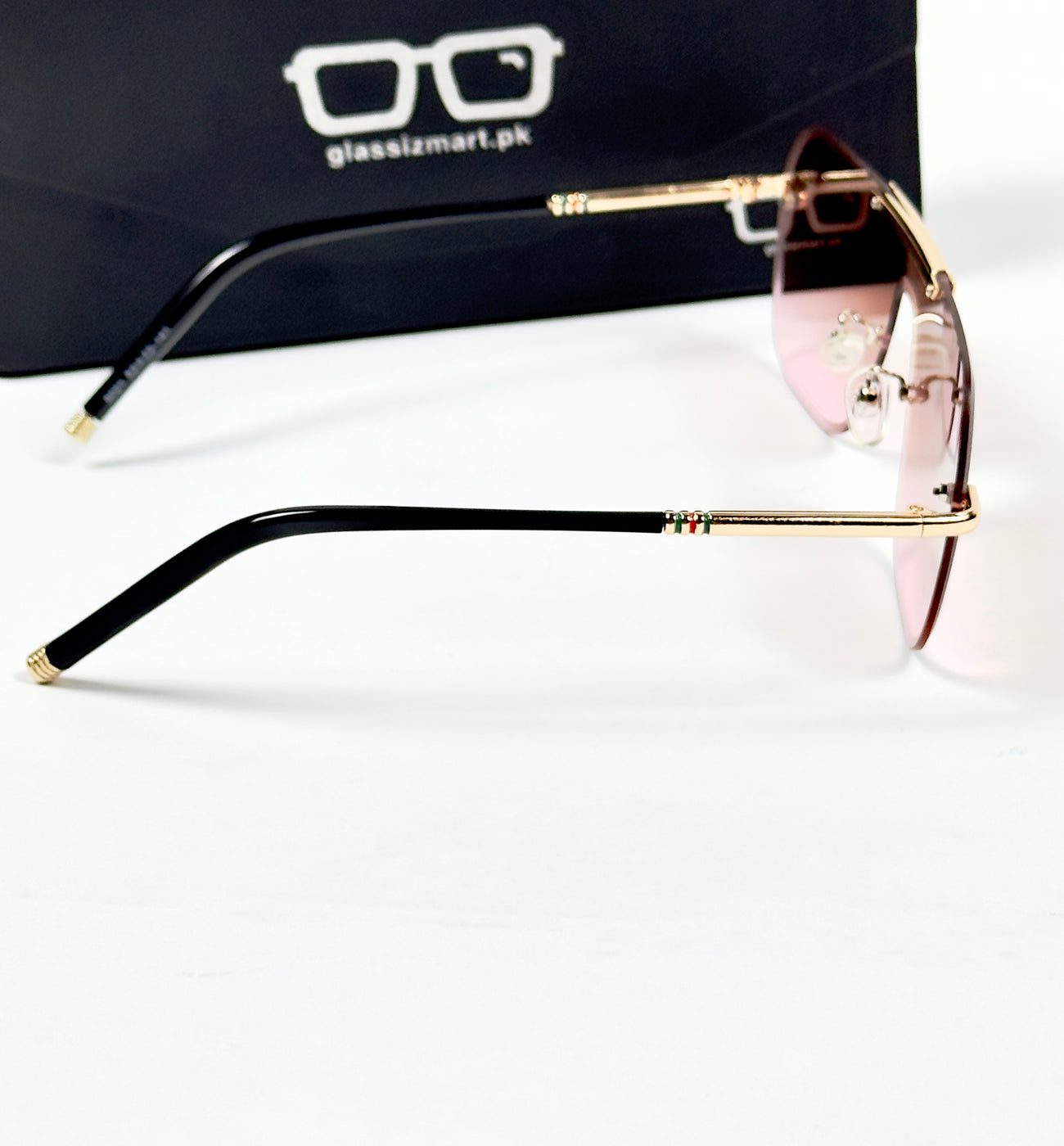 Gucci – 5021 – 52 – Golden Pink – Metal – Sunglasses – Unisex