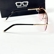 Gucci – 5021 – 52 – Golden Pink – Metal – Sunglasses – Unisex