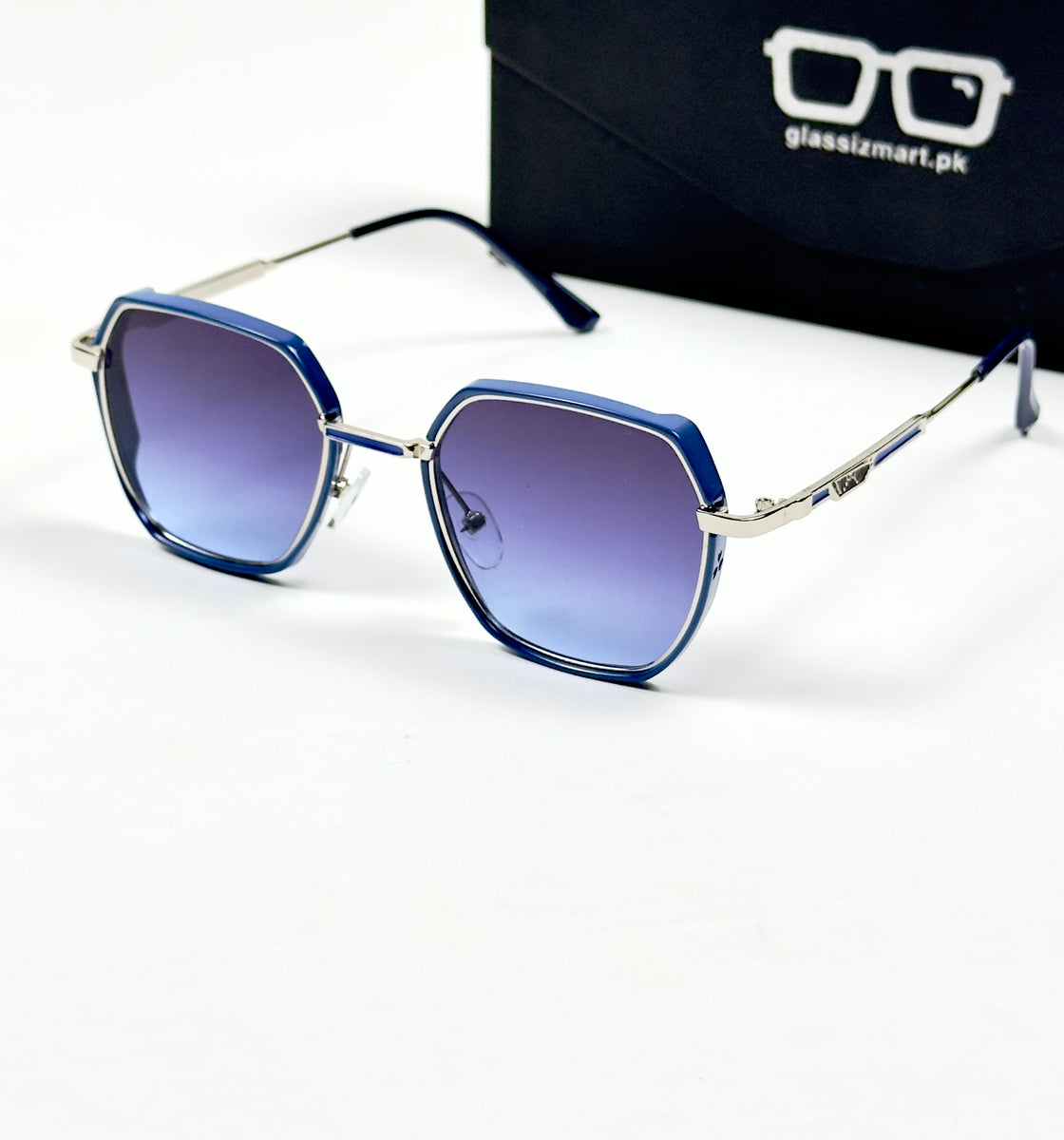 Dior – 5039 – 51 – Silver Blue – Metal – Sunglasses – Unisex
