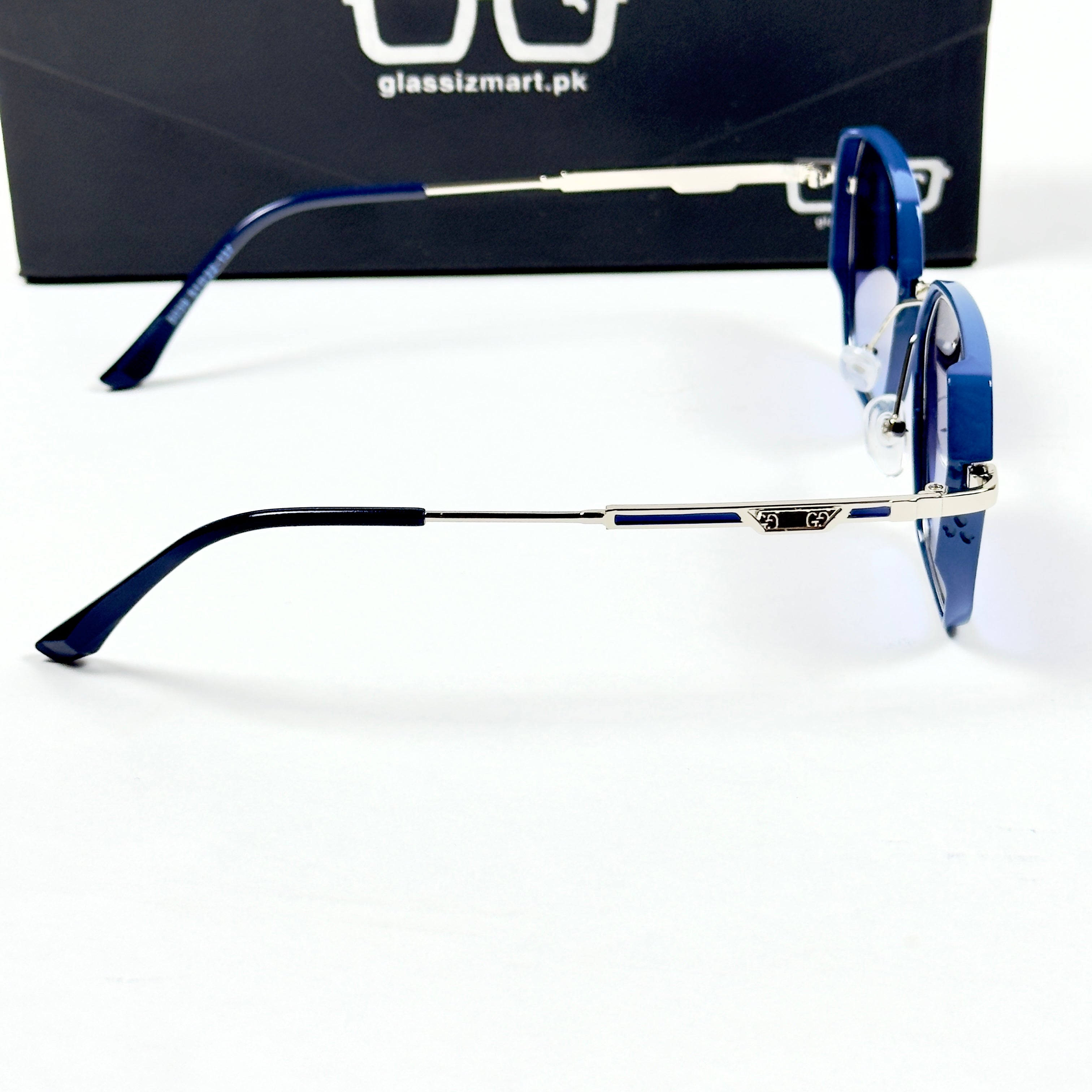 Dior – 5039 – 51 – Silver Blue – Metal – Sunglasses – Unisex