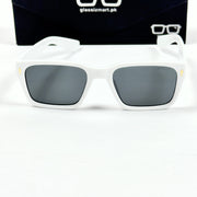 Moscot – 6507 – 54 - White Black – Acetate  – Sunglasses - Unisex