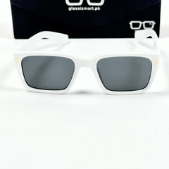 Moscot – 6507 – 54 - White Black – Acetate  – Sunglasses - Unisex