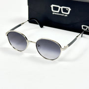Louis Vuitton – 0416 – 54 – Silver Black Gradient – Metal – Sunglasses – Unisex