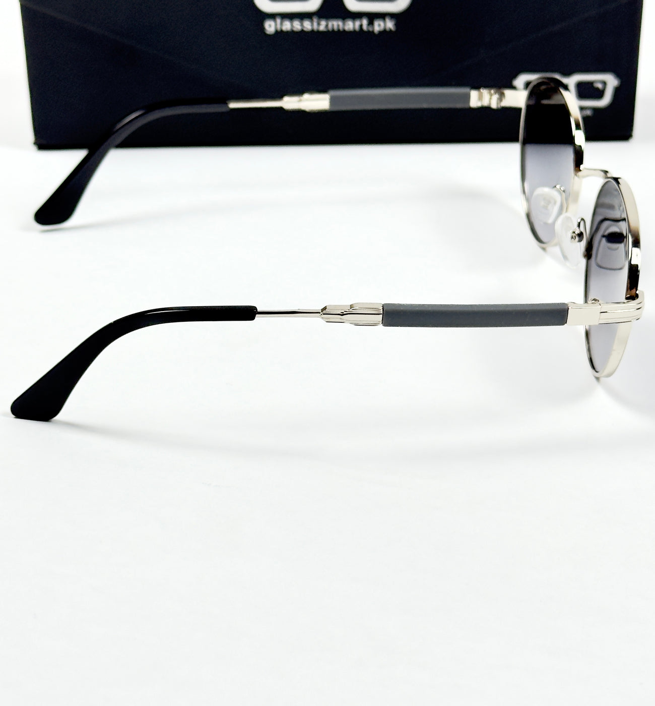 Louis Vuitton – 0416 – 54 – Silver Black Gradient – Metal – Sunglasses – Unisex