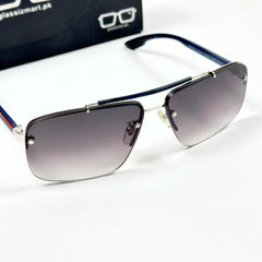 Prada – SPS520 – 64 – Silver Black Gradient – Metal – Sunglasses – Unisex