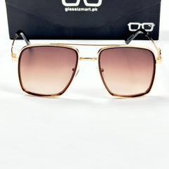 Balmain – 5029 – 52 – Golden Brown Gradient – Metal – Sunglasses – Unisex