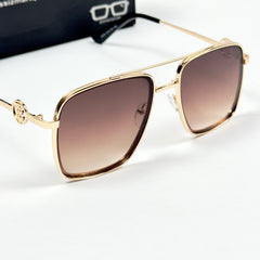 Balmain – 5029 – 52 – Golden Brown Gradient – Metal – Sunglasses – Unisex