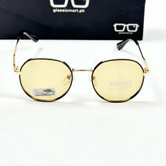 Louis Vuitton – 06008 – 55 – Golden Yellow – Metal – Sunglasses – Unisex