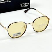Louis Vuitton – 06008 – 55 – Golden Yellow – Metal – Sunglasses – Unisex