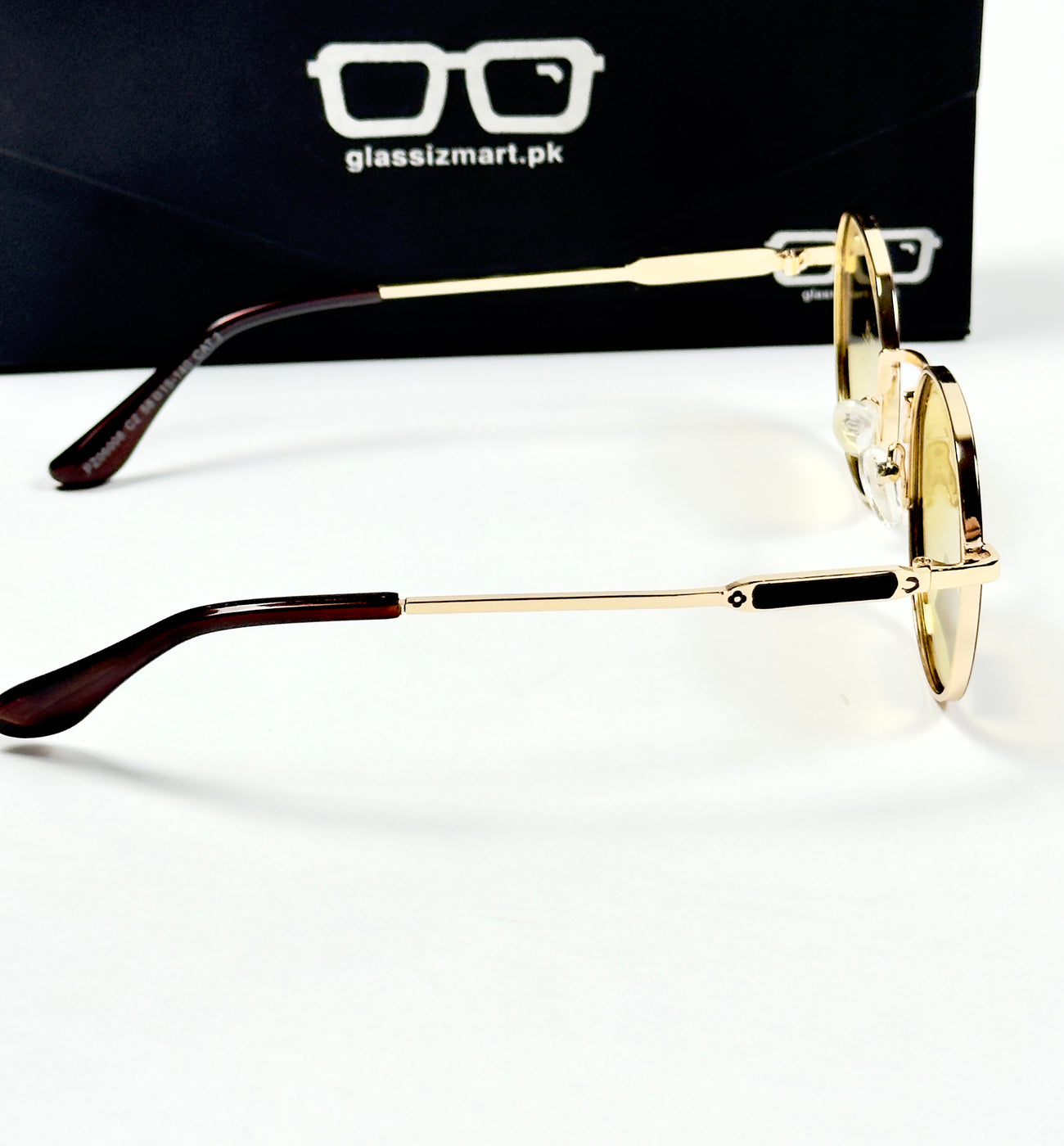 Louis Vuitton – 06008 – 55 – Golden Yellow – Metal – Sunglasses – Unisex