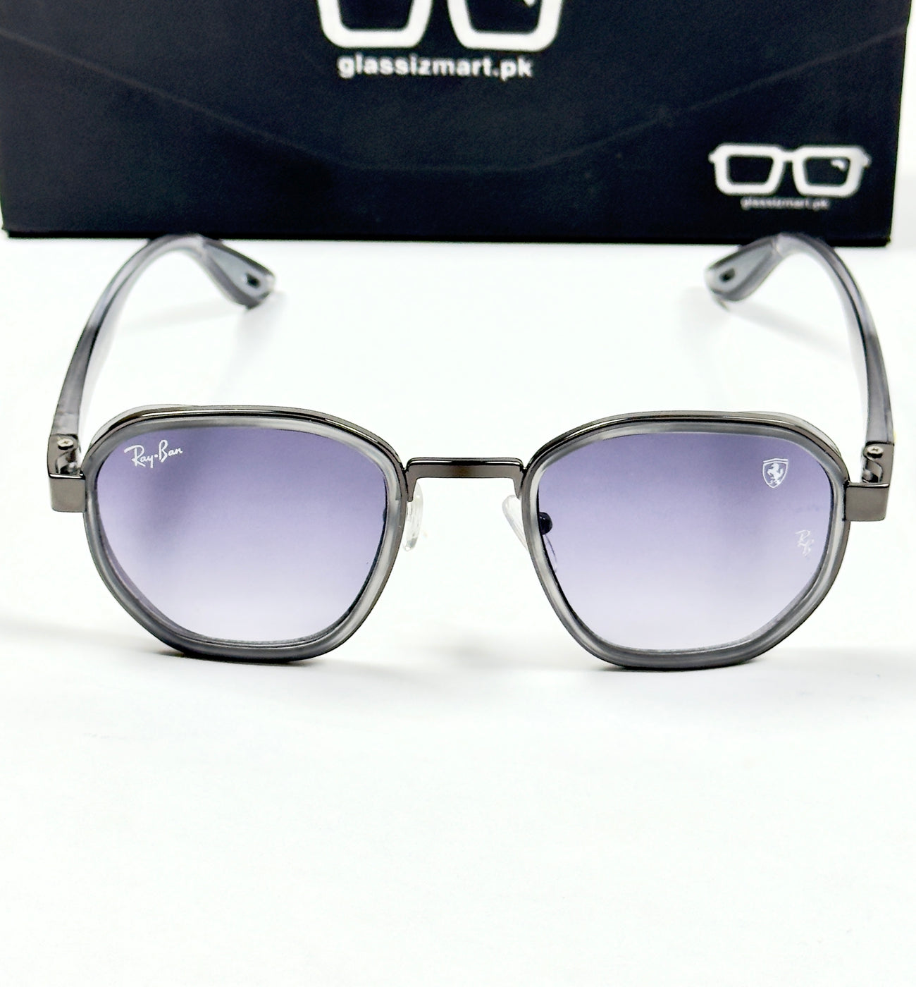 Rayban – 3674 – 55 – Grey Gradient – Acetate – Metal – Sunglasses – Unisex