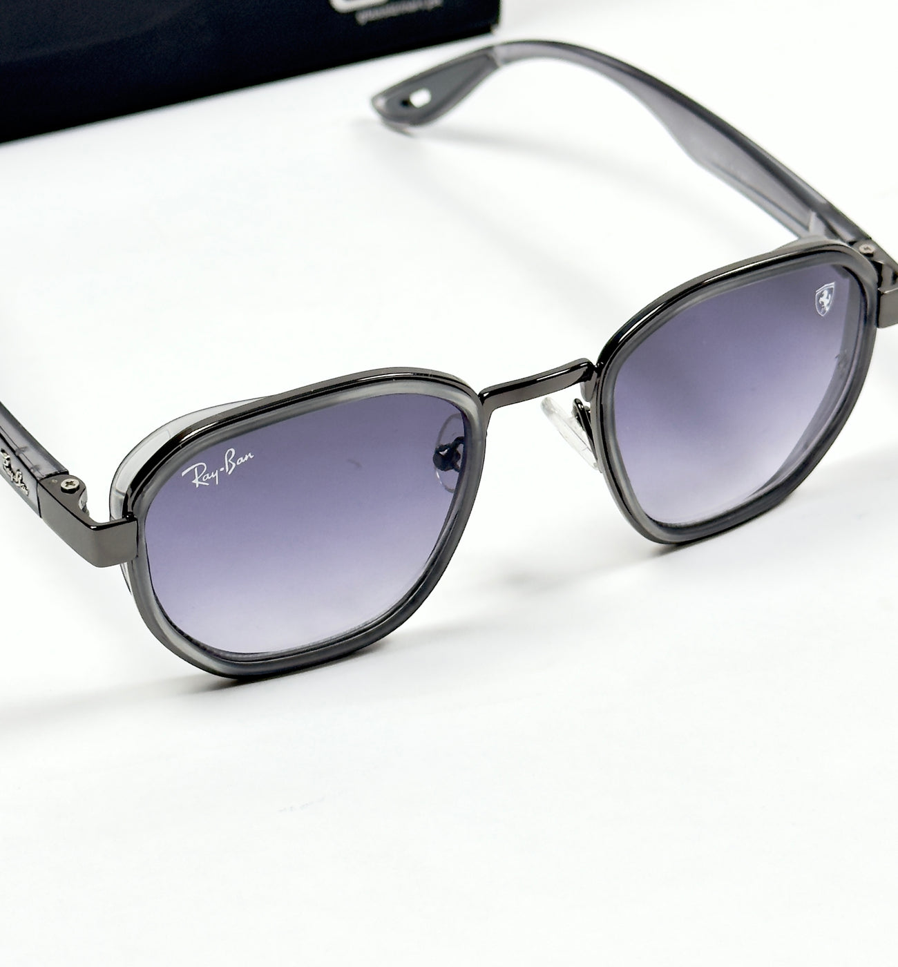 Rayban – 3674 – 55 – Grey Gradient – Acetate – Metal – Sunglasses – Unisex