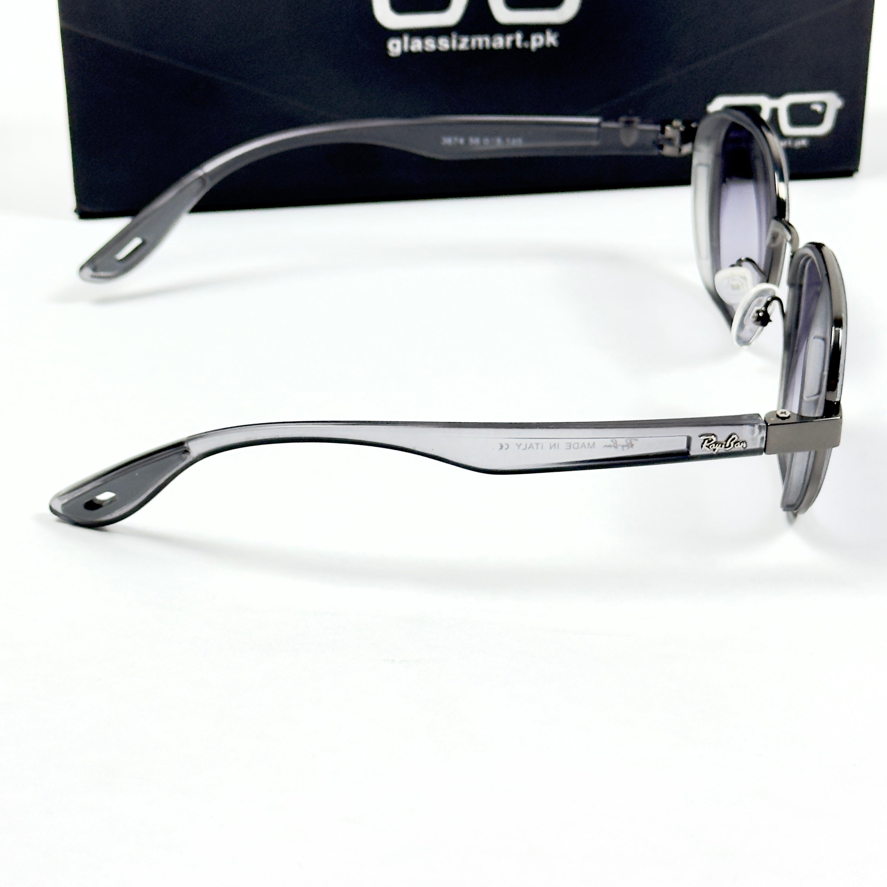 Rayban – 3674 – 55 – Grey Gradient – Acetate – Metal – Sunglasses – Unisex