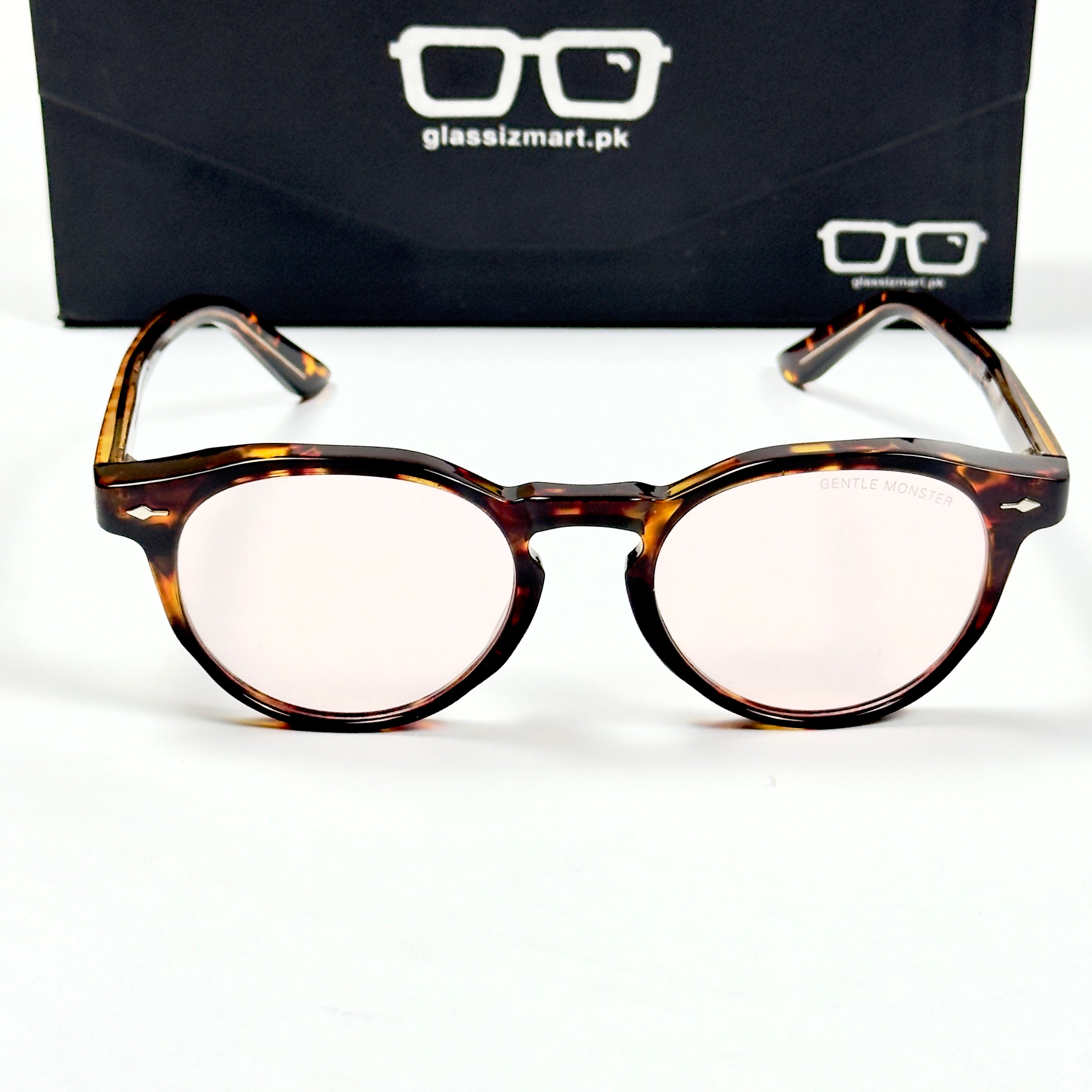 Gentle Monster – 2221 – 50 – Tortoise Red – Acetate – Sunglasses – Unisex
