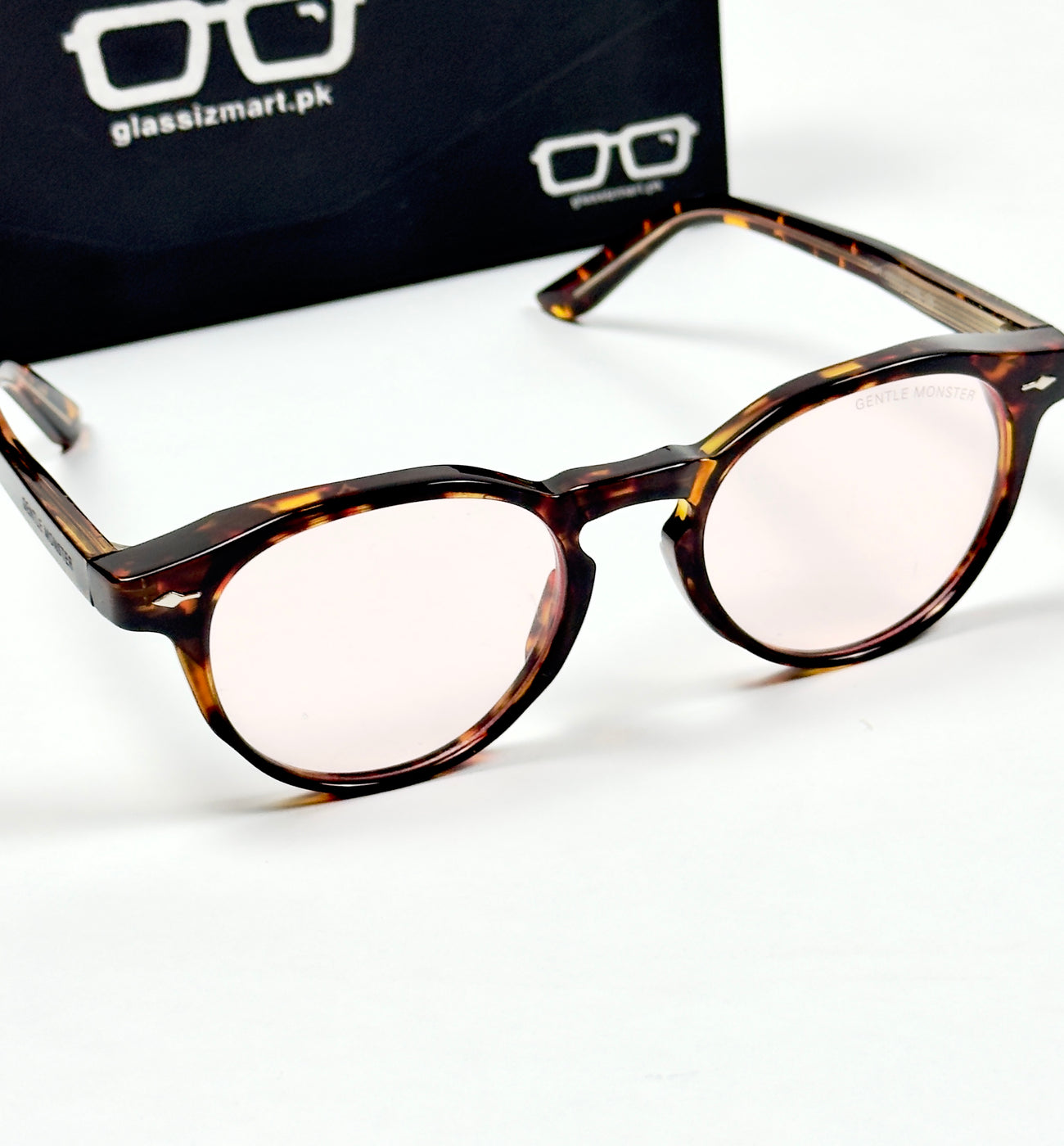 Gentle Monster – 2221 – 50 – Tortoise Red – Acetate – Sunglasses – Unisex