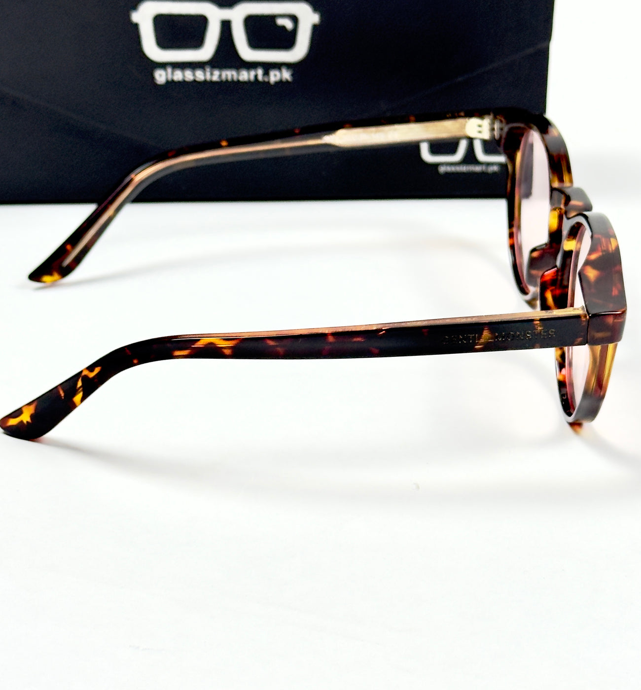Gentle Monster – 2221 – 50 – Tortoise Red – Acetate – Sunglasses – Unisex