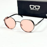 Cartier – 06017 – 56 – Grey Red – Metal – Sunglasses – Unisex