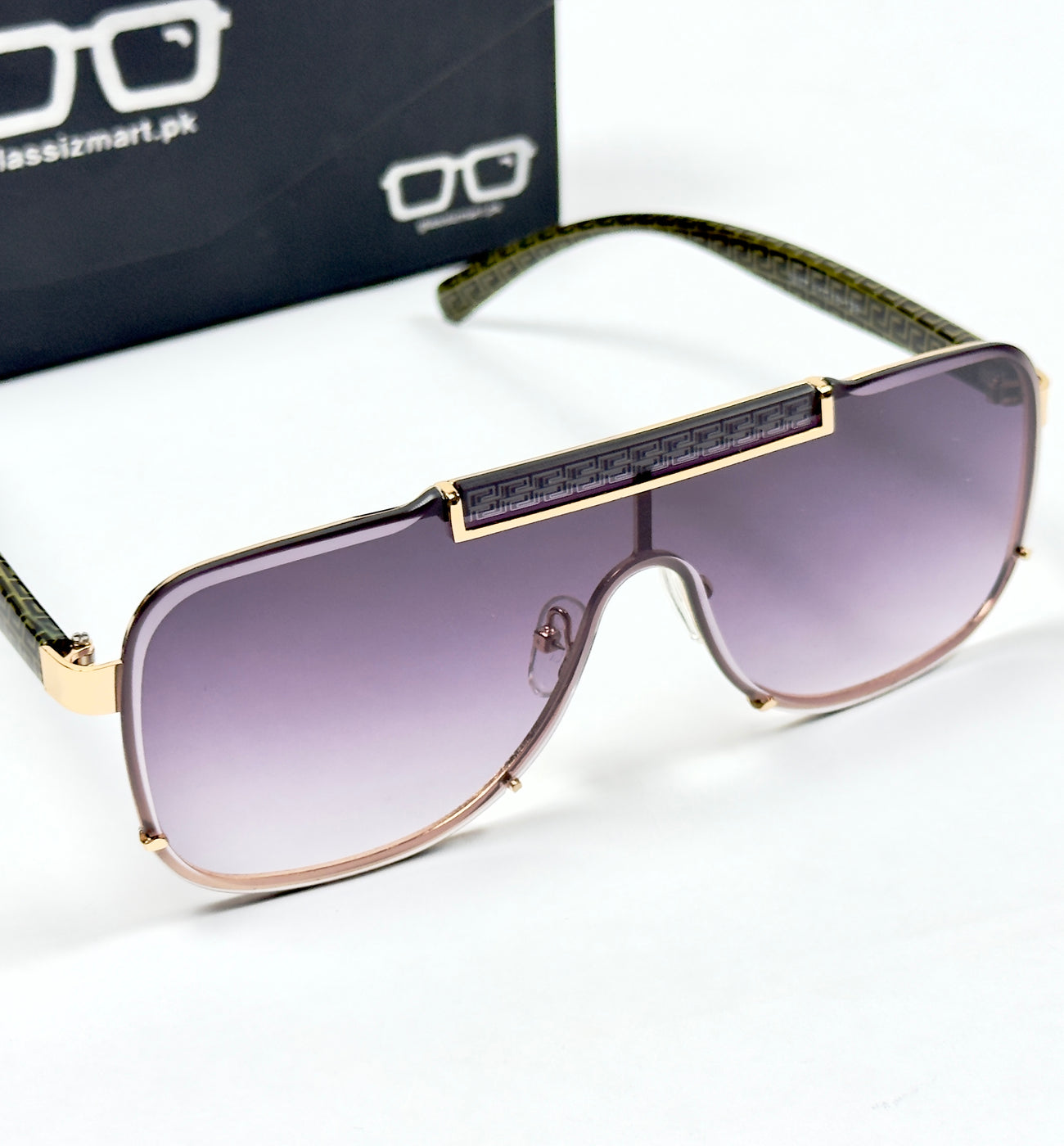 Burberry – 5007 - 51 – Black Gradient - Metal - Sunglasses – Unisex