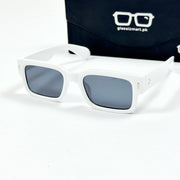 Moscot – 6006 – 54 - White Black – Acetate  – Sunglasses - Unisex
