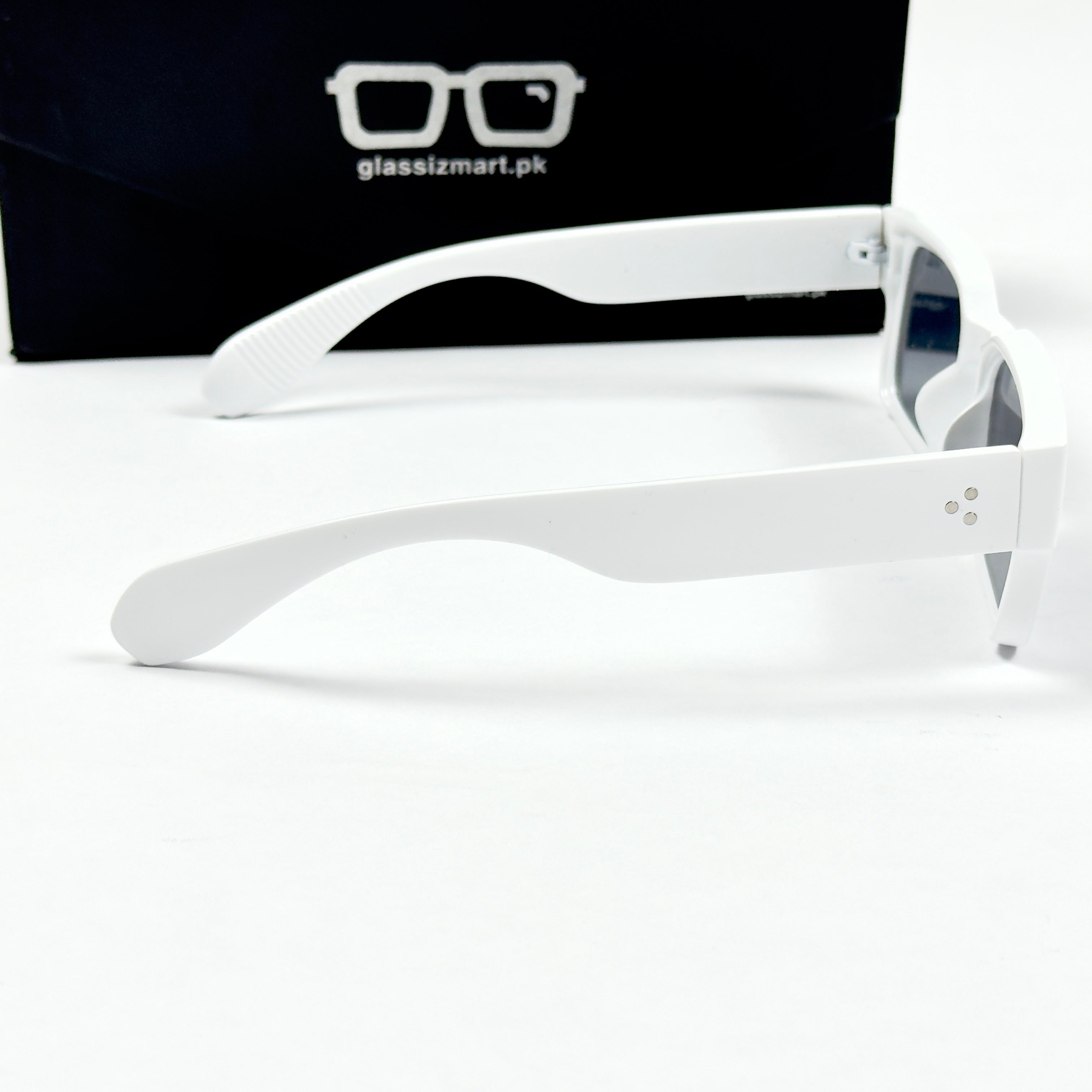 Moscot – 6006 – 54 - White Black – Acetate  – Sunglasses - Unisex