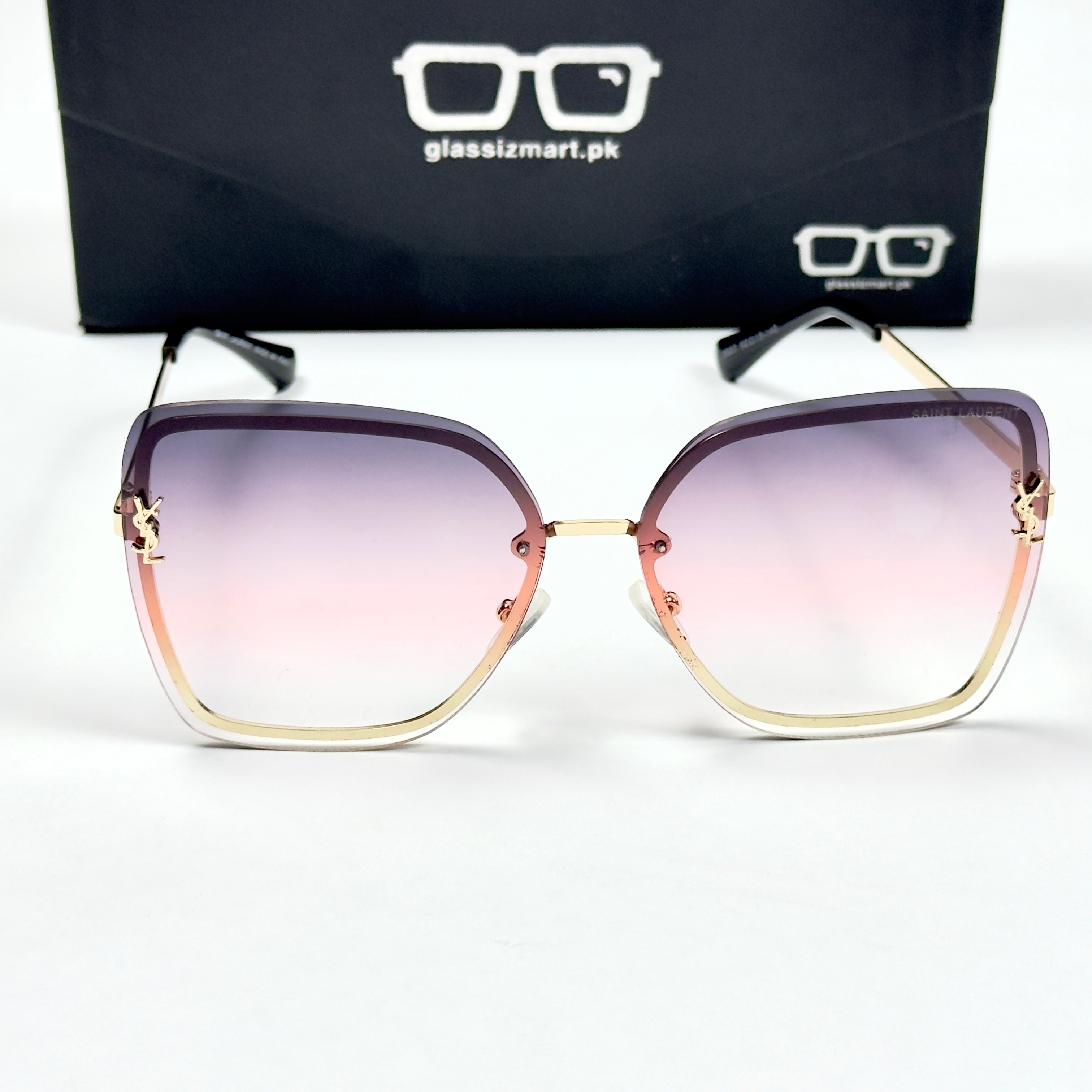 YSL – 3037 – 62 - Golden Pink – Metal  – Sunglasses - Ladies