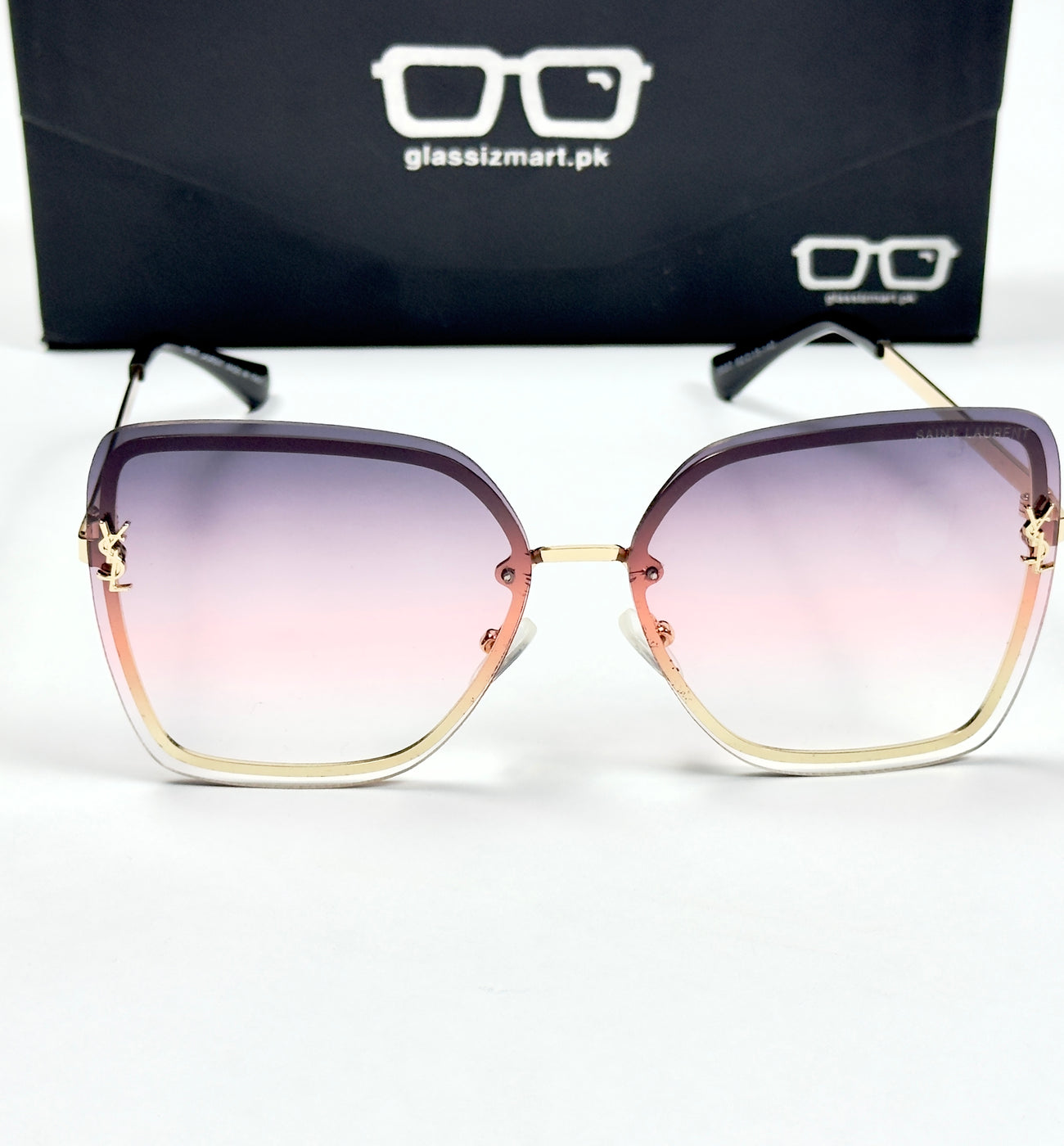 YSL – 3037 – 62 - Golden Pink – Metal  – Sunglasses - Ladies