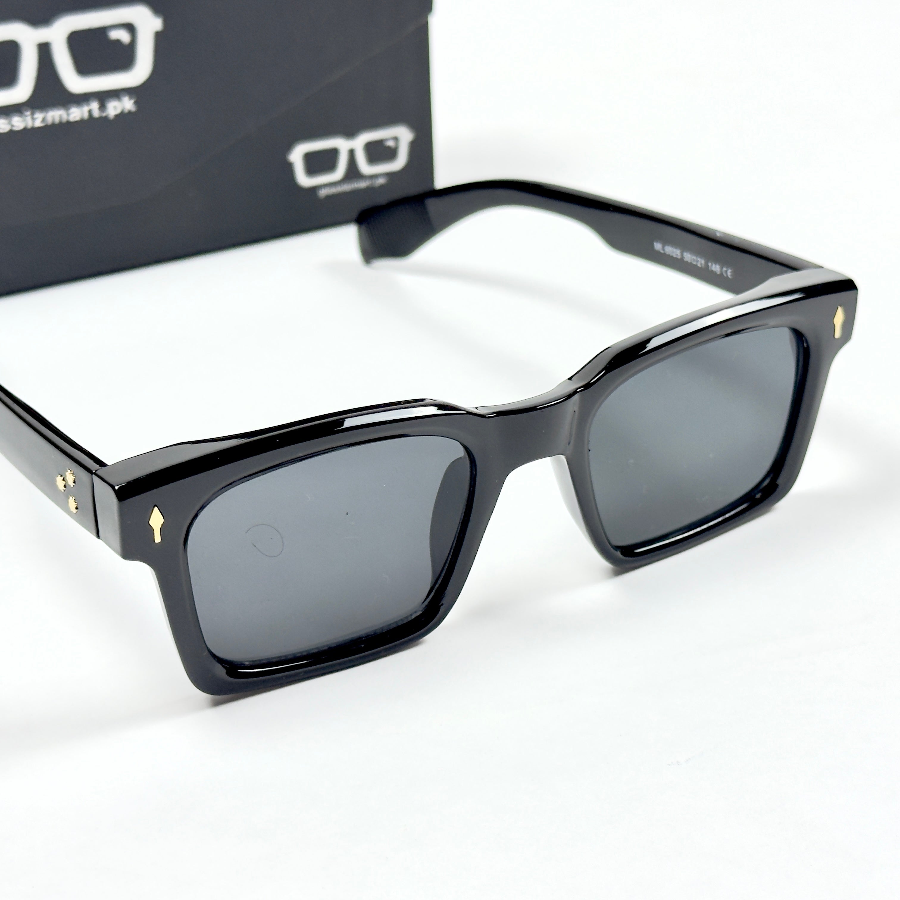 Moscot – 6025 – 50 - Black – Acetate  – Sunglasses - Unisex