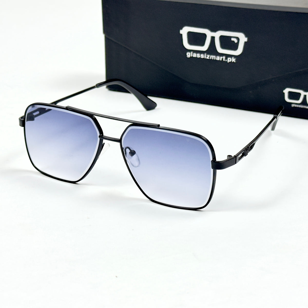 Armani – 19412 – 55 – Black Gradient – Metal – Sunglasses – Unisex